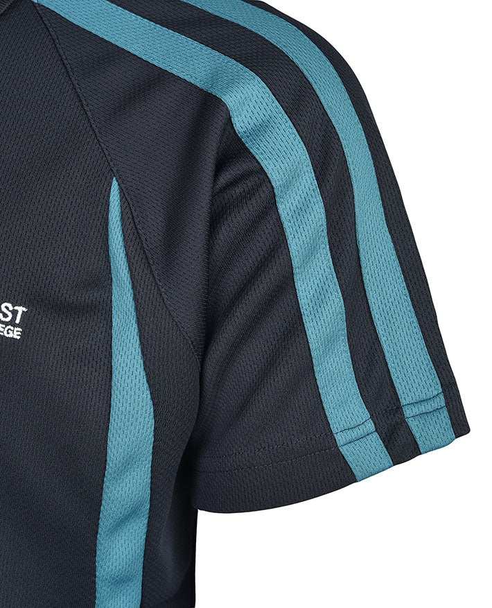 Short Sleeve Mesh Polo