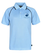 Short Sleeve Mesh Polo