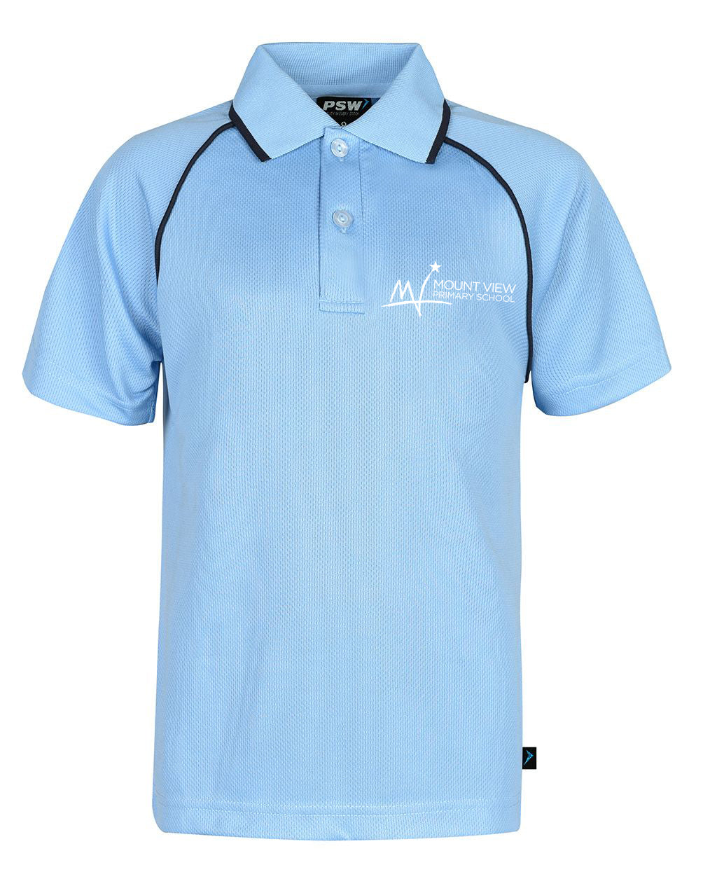 Short Sleeve Mesh Polo