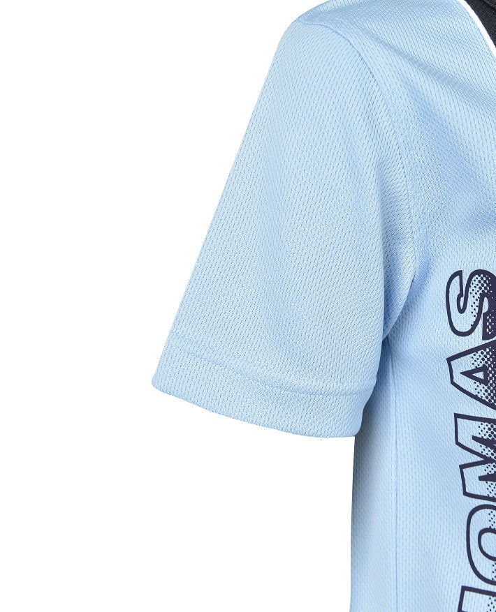 Short Sleeve Mesh Polo