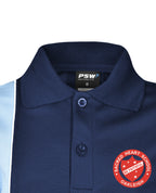 S/S Mesh Polo with Vertical Panel