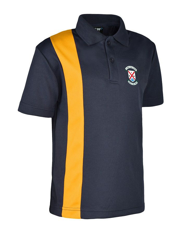 Short Sleeve Mesh Polo