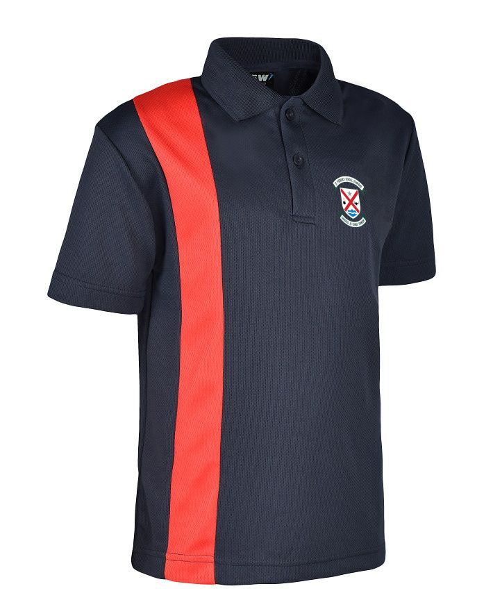 Short Sleeve Mesh Polo