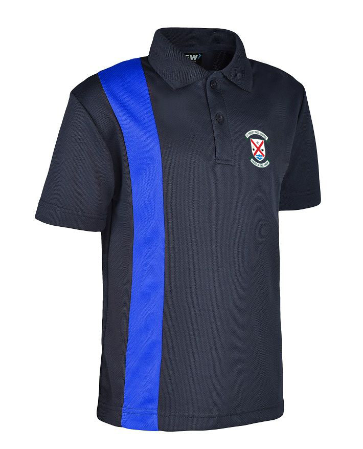 Short Sleeve Mesh Polo
