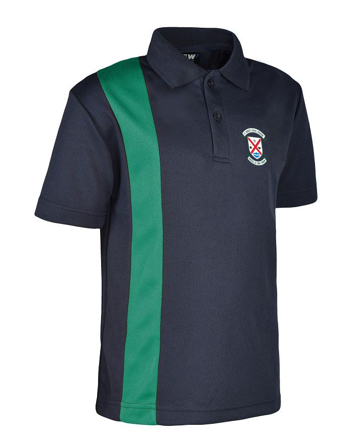 Short Sleeve Mesh Polo