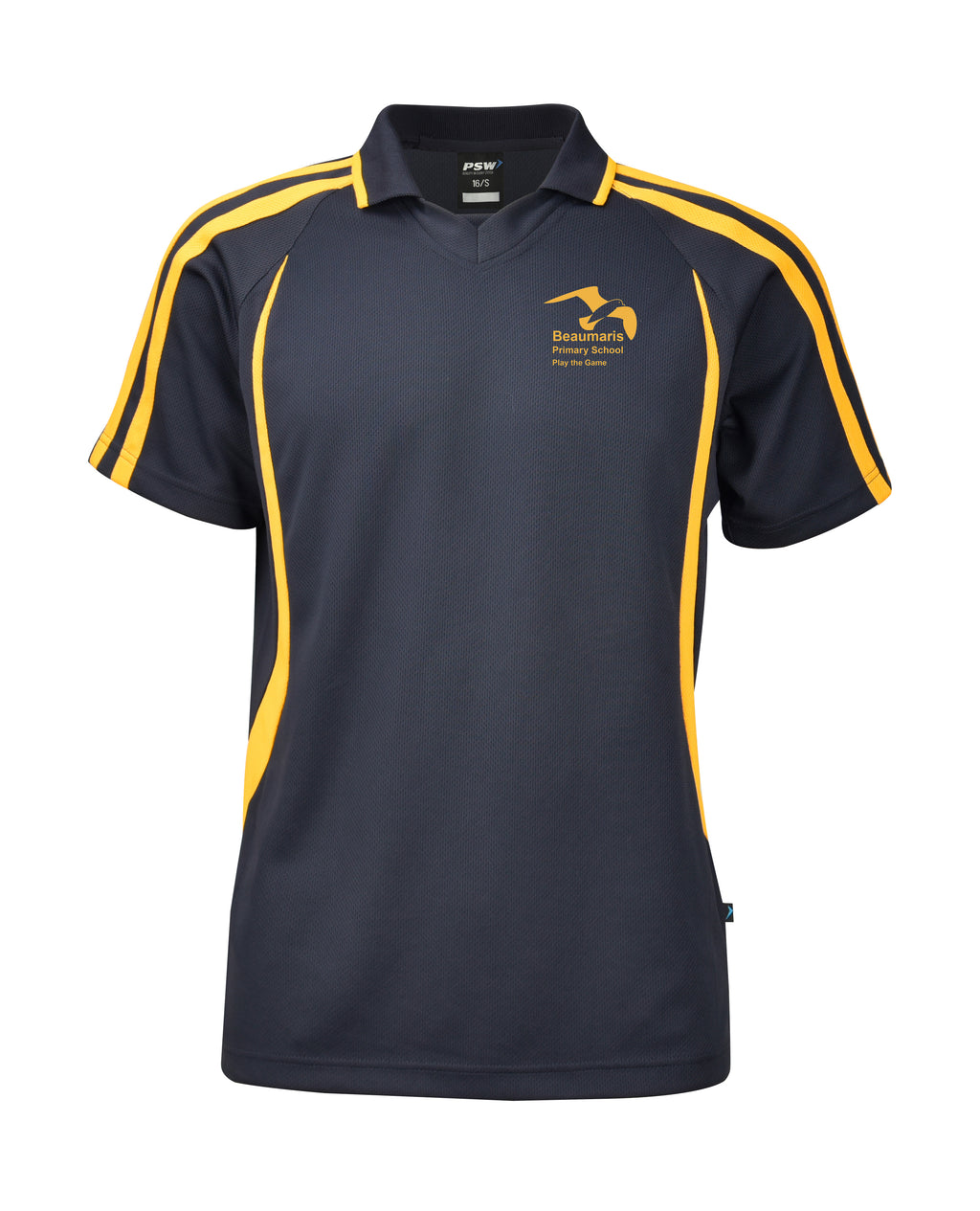 Short Sleeve V-Neck Sport Polo