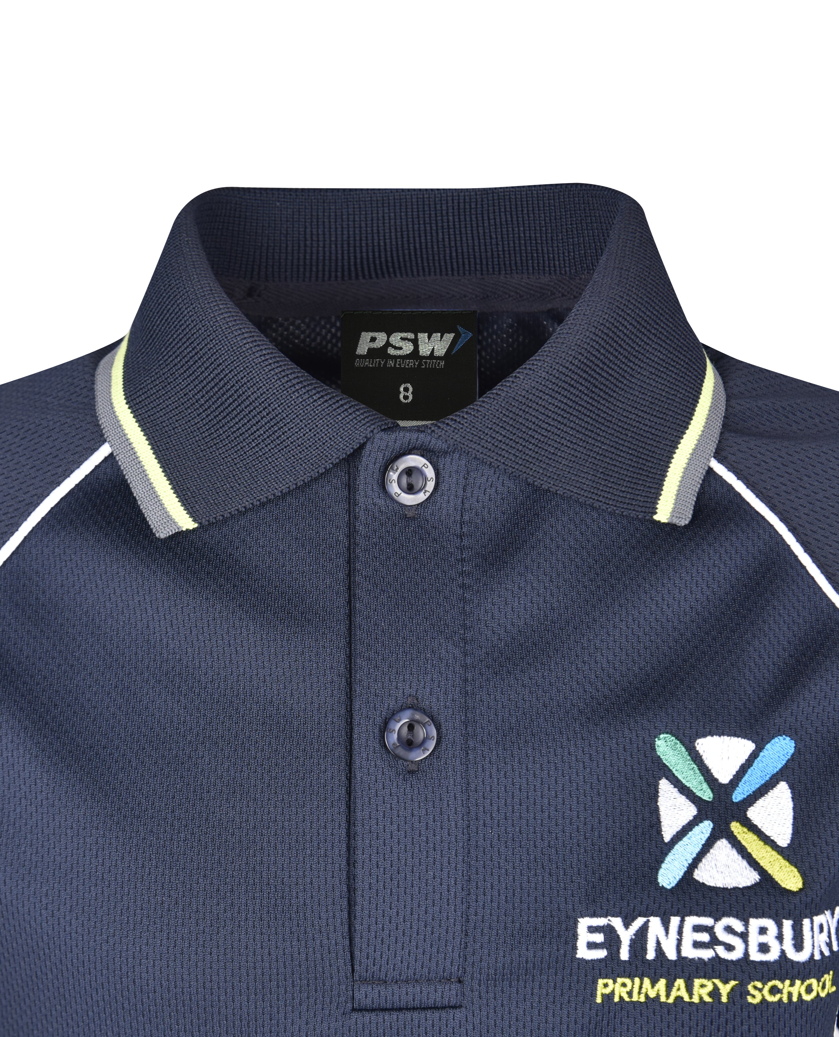Short Sleeve Mesh Polo