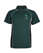 S/S Polo w Contrast panel & piping