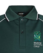 S/S Polo w Contrast panel & piping