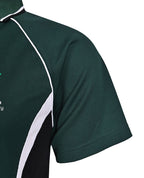 S/S Polo w Contrast panel & piping