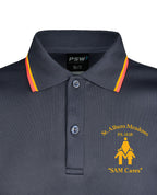 Long Sleeve Mesh Polo