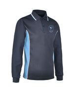 Long Sleeve Mesh Polo