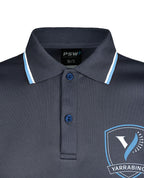 Long Sleeve Mesh Polo