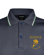 Long Sleeve Mesh Polo