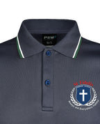 Long Sleeve Mesh Polo