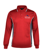 L/S Mesh Polo with Panels