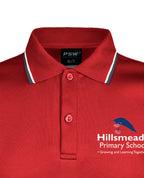 L/S Mesh Polo with Panels