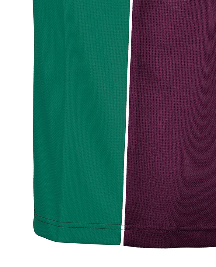 Long Sleeve Mesh Polo