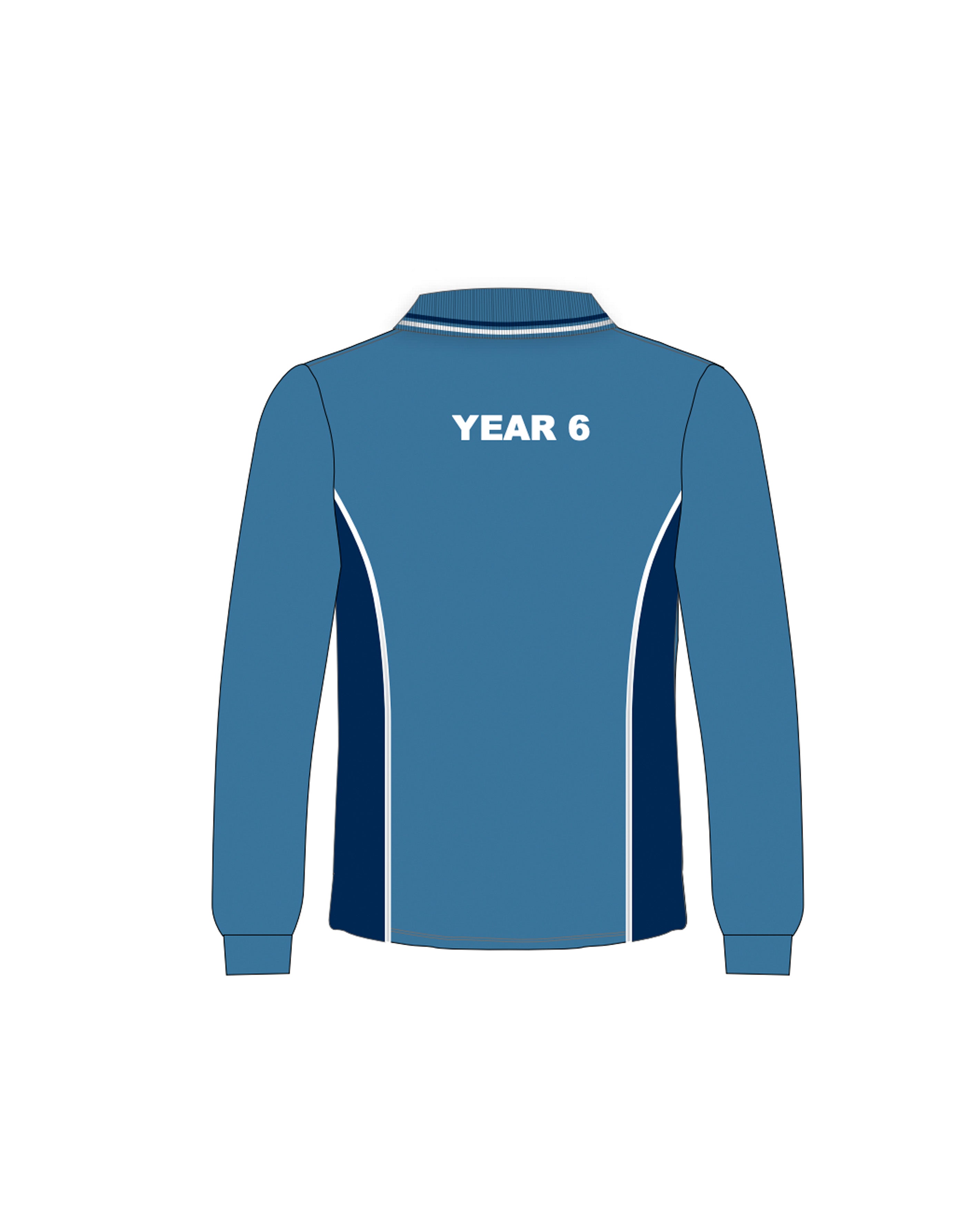 L/S Mesh Polo with Panels