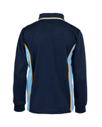L/S Mesh Polo with Panels