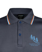 Long Sleeve Mesh Polo