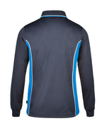 Long Sleeve Mesh Polo