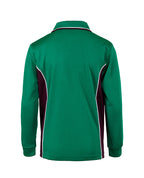 L/S Mesh Polo with Panels