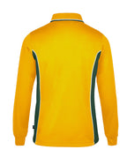 Long Sleeve Mesh Polo
