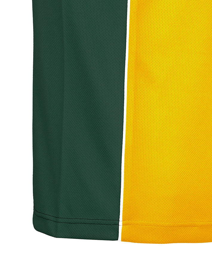 Long Sleeve Mesh Polo