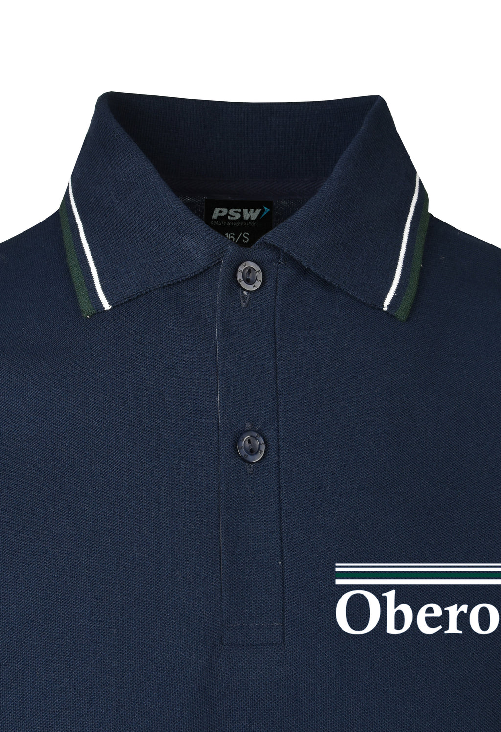 Short Sleeve Mesh Polo with Contrast Placket
