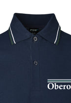 Short Sleeve Mesh Polo with Contrast Placket