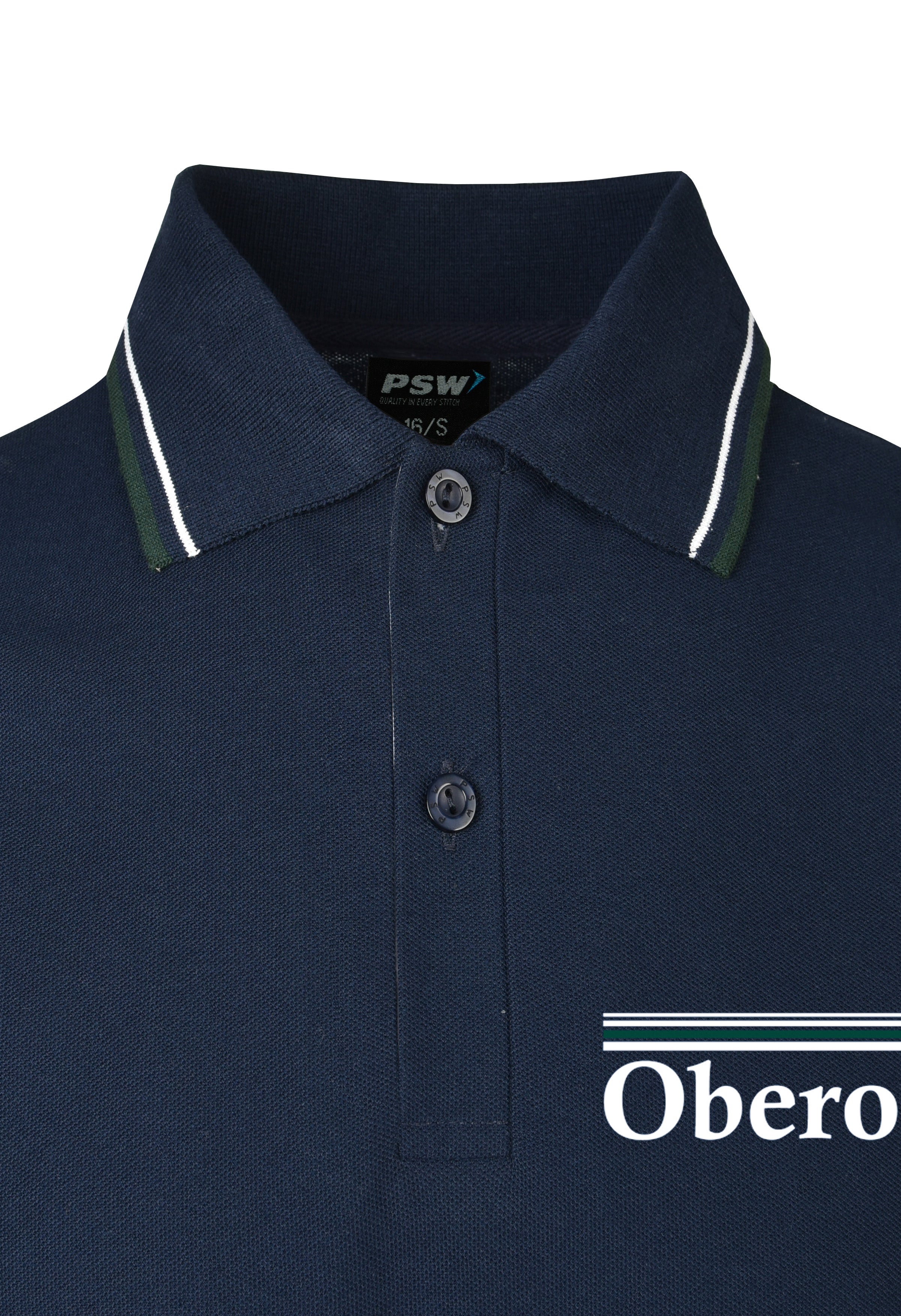 Short Sleeve Mesh Polo with Contrast Placket