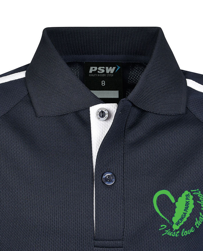 Short Sleeve Mesh Sports Polo