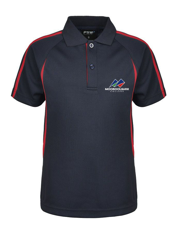 Short Sleeve Mesh Sports Polo