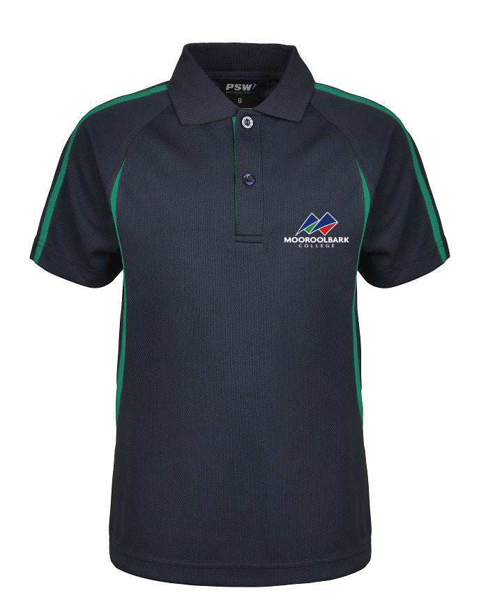 Short Sleeve Mesh Sports Polo