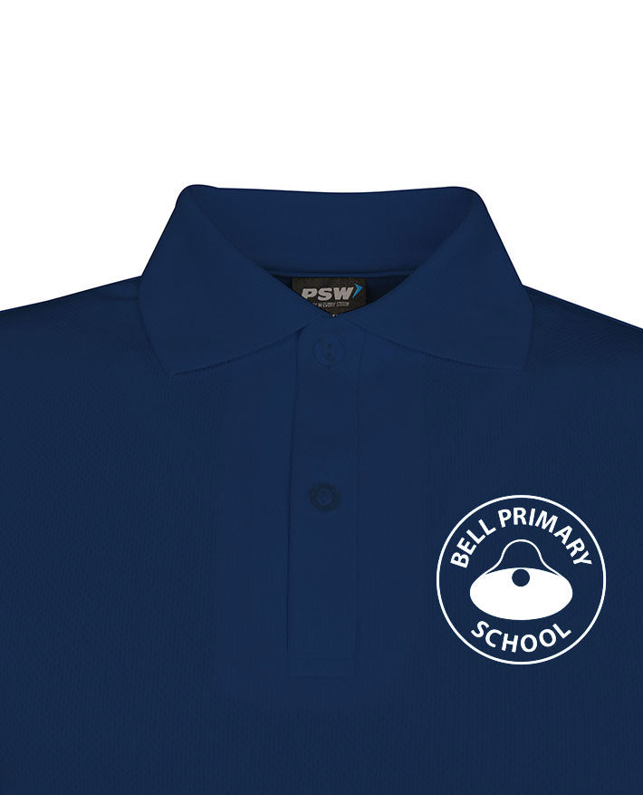 Short Sleeve Mesh Polo