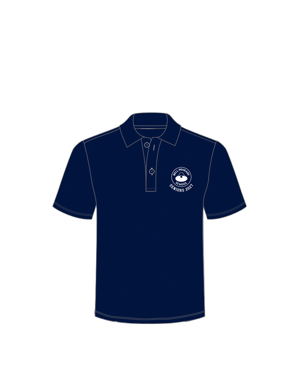 SS Mesh Plain Polo Shirt