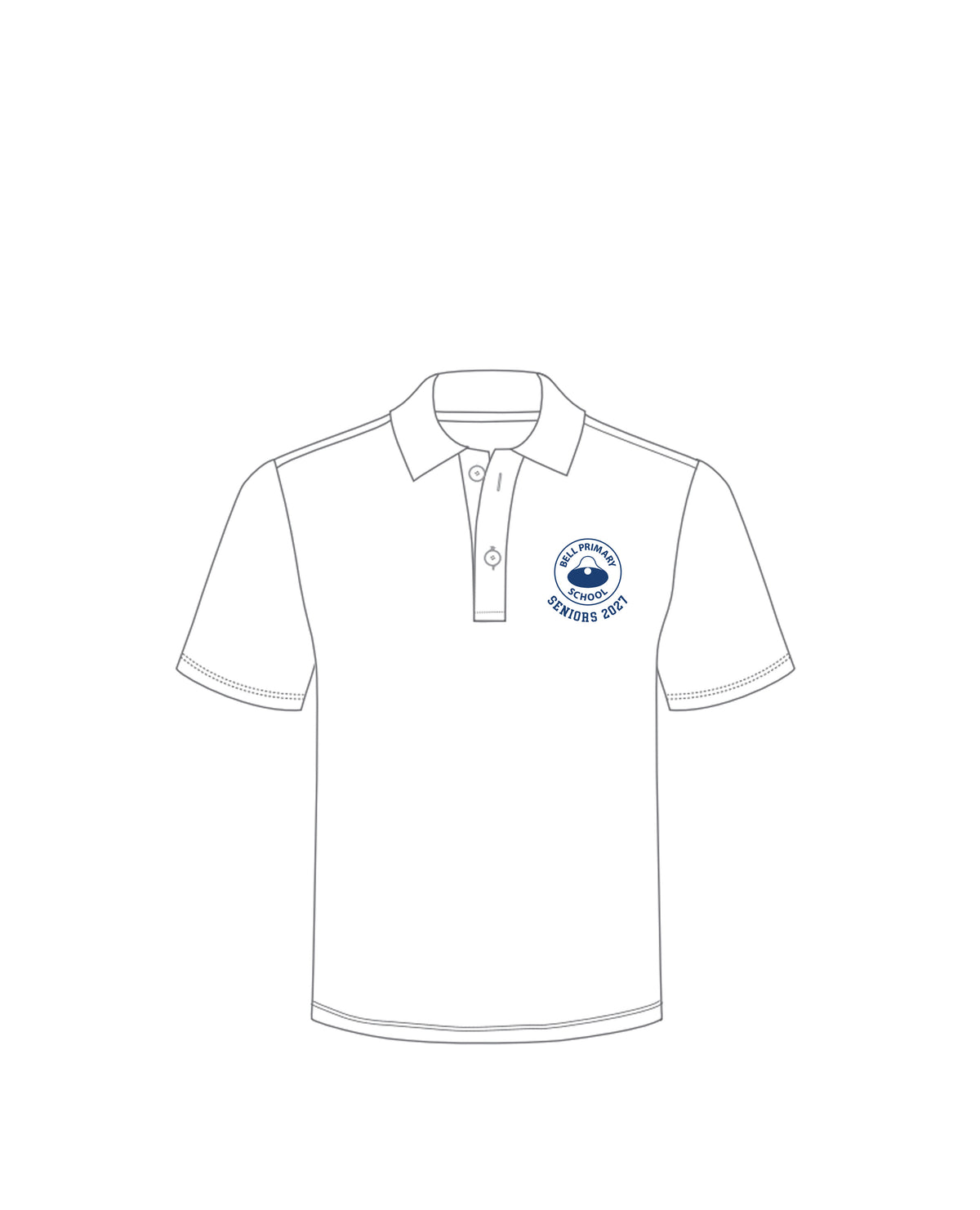 SS Mesh Plain Polo Shirt