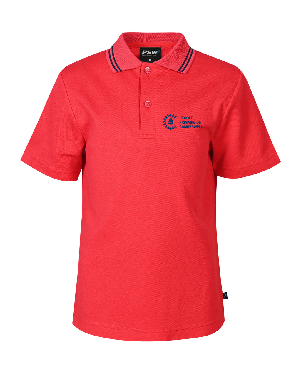 Short sleeve CB mesh polo