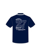 Short sleeve CB mesh polo