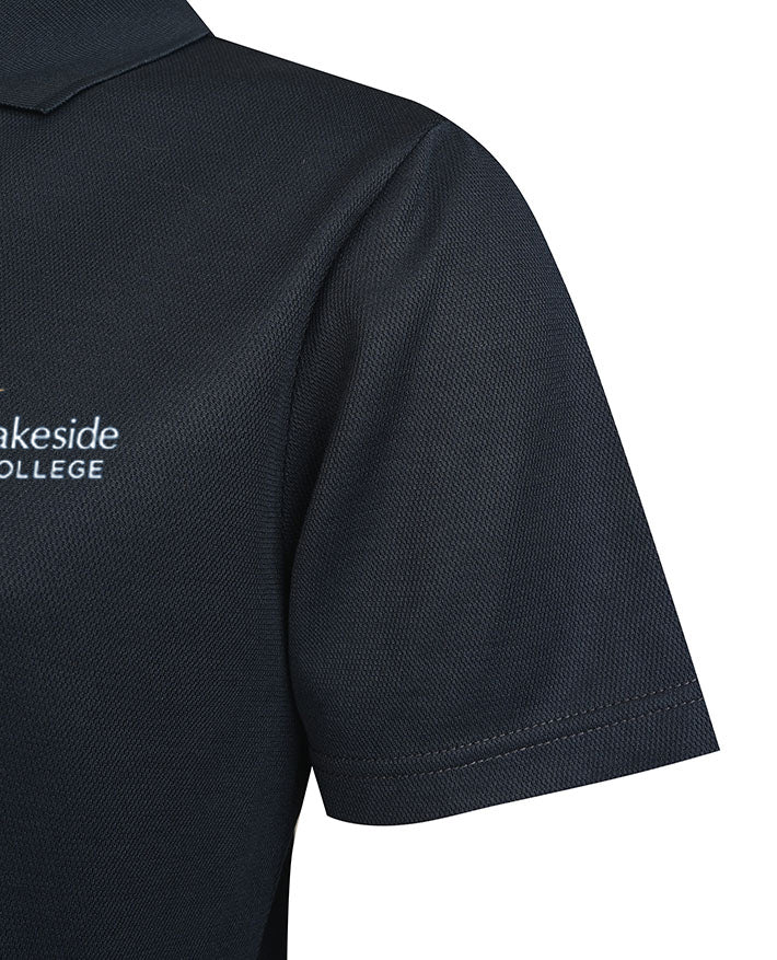 Cotton Back Mesh Polo