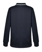 Long Sleeve Mesh Polo