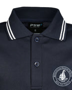 Long Sleeve Mesh Polo