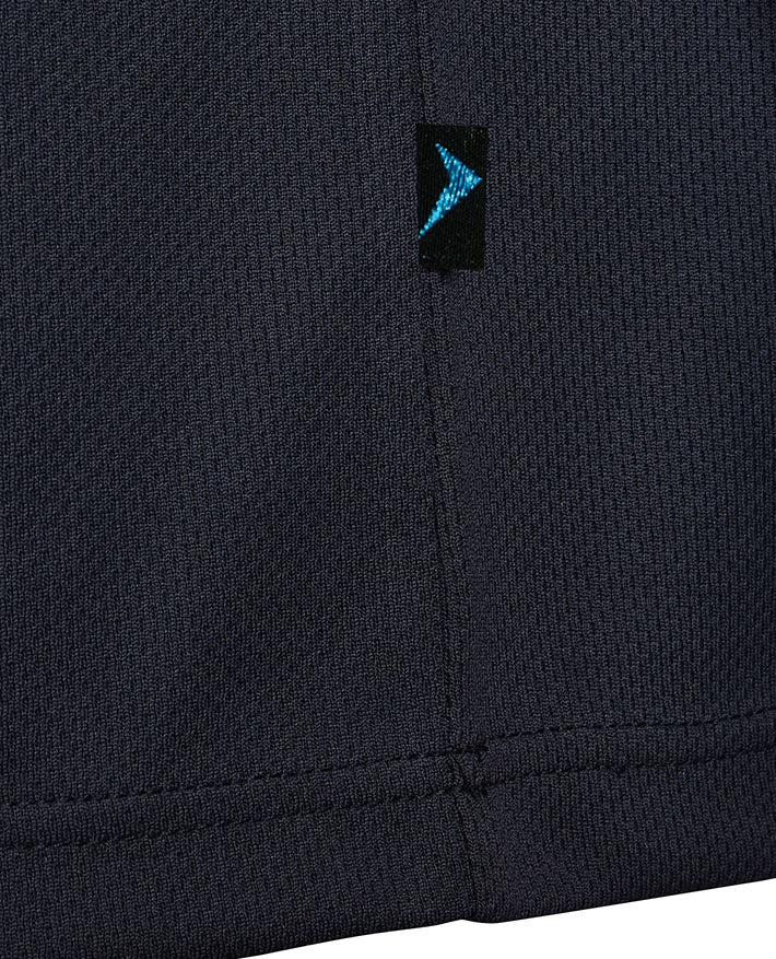 Long Sleeve Mesh Polo
