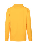 Long sleeve CB mesh plain polo