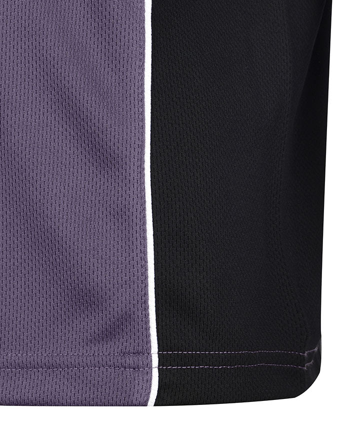 Long Sleeve Mesh Polo