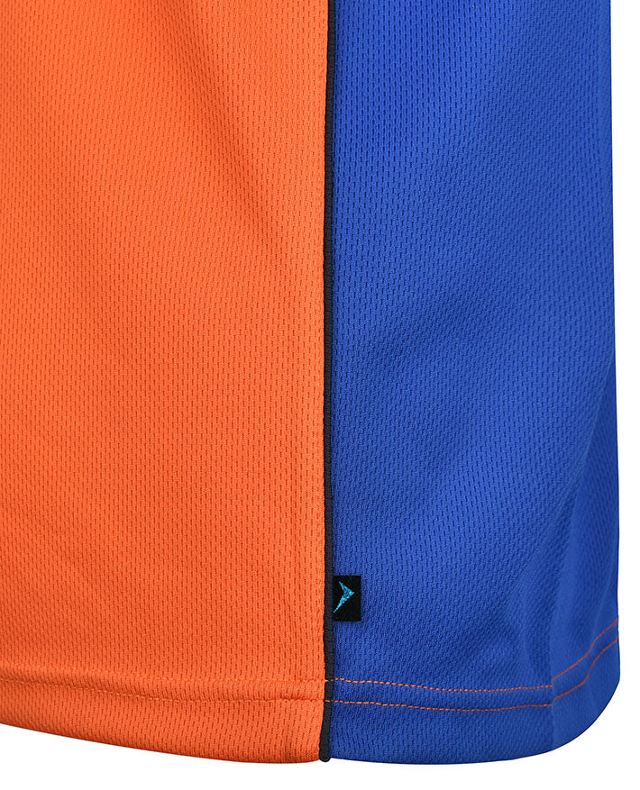 Long Sleeve Mesh Polo
