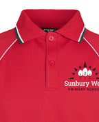 Long Sleeve Mesh Polo