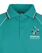Long Sleeve Mesh Polo