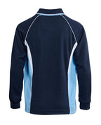 Long Sleeve Mesh Polo
